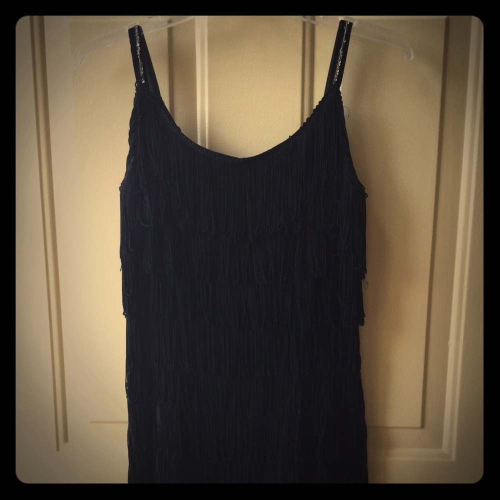 Vintage fringe dress